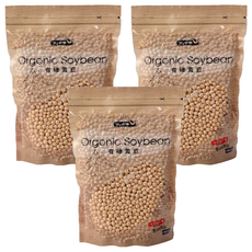 統一生機 有機黃豆, 750g, 3包