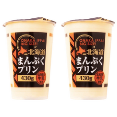 北海道大杯布丁, 430g, 2個