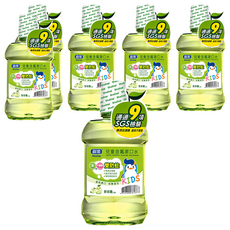 Shallop 刷樂 兒童含氟漱口水 青蘋果, 500ml, 6瓶
