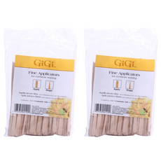GiGi 熱蠟專用木棒，眉毛除毛細棒 100入, 2包