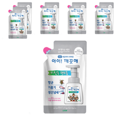 LION 獅王 趣淨 Ai! Kekute 趣淨廚房專用洗手慕斯補充包, 羅勒香, 200ml, 6包