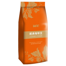 UCC 曼巴經典咖啡豆, 單向透氣閥包裝, 保留完整香氣, 隔絕空氣, 未研磨, 450g, 1包