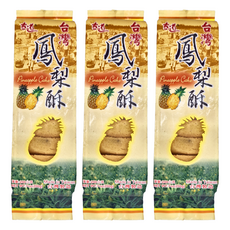 古道 台灣鳳梨酥, 200公克 (7盎司), 台灣製造, 200g, 3包