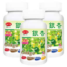 good Life 得意人生 銀杏膠囊, 100顆, 3罐