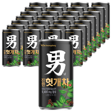 Kwangdong 男茶 枳椇子茶, 使枳椇樹果實熬製而成的自然飲品, 含有枳椇樹果實濃縮萃取液, 180ml, 30罐