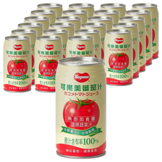 KAGOME 可果美 100% 蕃茄汁, 無添加食鹽 340毫升 (4入x6組), 340ml, 24罐