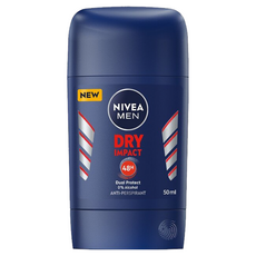 NIVEA 妮維雅 男士止汗爽身乳膏 Pro升級 乾適活力 48小時長效乾爽, 50ml, 1瓶