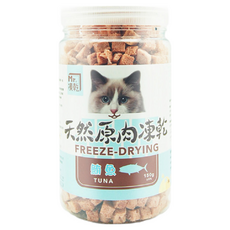 Mr.凍乾 貓用原肉凍乾 鮪魚 150g 貓零食, 1包
