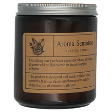 Aroma Sensation 香薰蠟燭 法國莊園薰衣草手工蠟燭, 法國杜松薰衣草, 200g, 1個