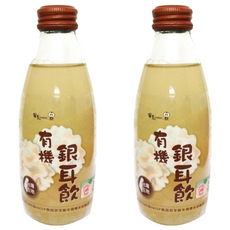 羅董 台灣在地有機銀耳飲 245毫升 - 無添加香料及食品添加物, 245ml, 2瓶
