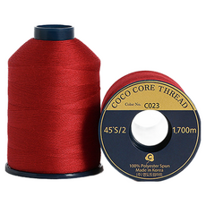 COTTONVILL 高級縫紉機線 Set, 45'S/2 色號C023 1700公尺 2入, C023, 2捲