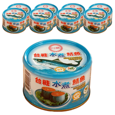 台糖 水煮鯖魚, 保證無食品添加物, 不添加防腐劑, 雙潔淨標章, 220g, 9罐