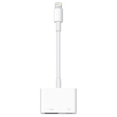 Apple 台灣公司貨 MW2P3FE/A Lightning數位 AV轉接器 原廠保固, A1438, 1個