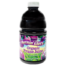 O'natural 歐納丘 Mornin’Glory 有機純黑棗汁, 富含膳食纖維, 無添加糖, 無防腐劑, 946ml, 1瓶