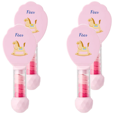 Fees BEBE 髮梳, 小公主鑽石, 4個