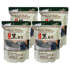 健康時代 高纖黑豆漿 無糖, 500g, 4包