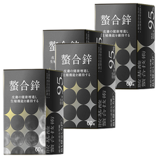 MARUZEN 丸善生技 螯合鋅, 60 顆, 促進皮膚健康, 維持生殖機能, 350mg, 60顆, 2罐