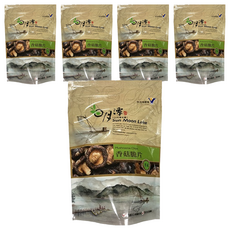 魚池鄉農會 香菇脆片, 產地嚴選 SGS檢驗合格 純素 夾鏈袋設計, 90g, 5包