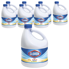 CLOROX 高樂氏 漂白水 檸檬香, 2.8L, 8瓶