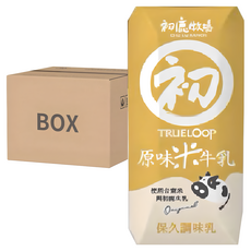 初鹿牧場 原味米牛乳 24瓶 200ml，台灣在地優質米，口感香醇濃郁，營養豐富