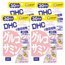 DHC 葡萄糖胺 30日份 120顆, 維持生理機能正常運作, 500mg, 4包