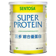 SENTOSA 三多 綜合優蛋白, 每日飲用增強體力 健康維持 精神旺盛, 500g, 1罐