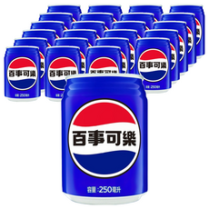 味丹 PEPSI 百事可樂, 250ml, 24罐