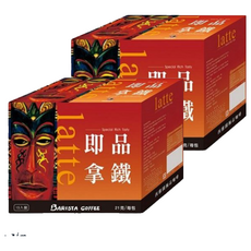 BARISTA COFFEE 西雅圖 即品拿鐵 21克/每包，15入裝, 21g, 15包, 2盒