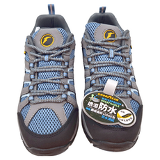 GOODYEAR 固特異 女款 低筒防水透氣戶外鞋, 240mm, 藍灰色