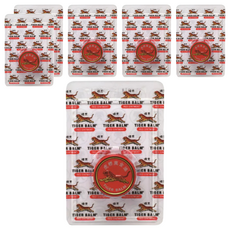 TIGER BALM 虎標 萬金油軟膏 紅, 4g, 蚊蟲叮咬, 皮膚搔癢, 暫時緩解肌肉酸痛或頭痛, 6個