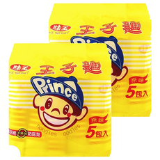 味王 王子麵 原味, 40g, 5包, 2袋