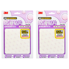 3M 防滑貼片 6片, 2包, 透明