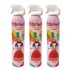Briel 魔法泡泡慕斯 紅色公主 兒童沐浴清潔劑 泡泡沐浴，草莓 300ml, 3瓶