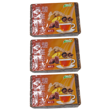 茂格生機 黑糖薑母茶 紅棗桂圓, 280g, 3包