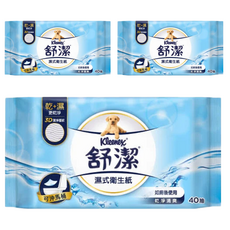 Kleenex 舒潔 濕式衛生紙, 40張, 3包