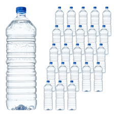 Tamsaa 無標籤天然水 12瓶裝, 2L, 24瓶