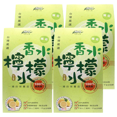 茂格生機 香水檸檬水 10入, 40g, 4包