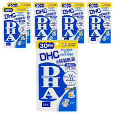 DHC 精製魚油DHA 30日份, 含DHA 333mg EPA 33mg, 90顆, 420mg, 6包