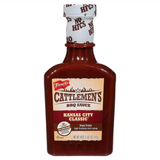 French's Cattlemen's 堪薩斯市經典BBQ醬，無高果糖玉米糖漿, 510g, 1瓶