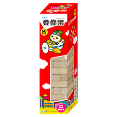 世一 Happy疊疊樂 Set, 60塊積木, 訓練手眼協調, 思考邏輯, 手指靈活度, 促進親子關係, 1盒