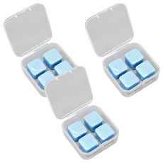 靜舒眠 矽膠耳塞 Set, 4入 天空蔚藍 100%矽膠, 3組, 4個
