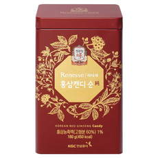 正官庄 高麗蔘無糖糖果, 180g, 1盒