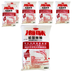 味丹 海味味素, 1kg, 6包