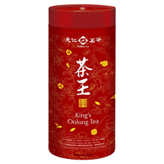 天仁茗茶 台灣茗賞茶王, King's Oolong Tea, 300g, 2包, 1罐