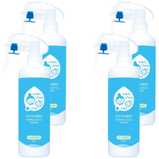 Water clean 水清淨 全方位抗菌液350ml，日本進口噴頭，無酒精，4瓶裝, 350ml, 4瓶