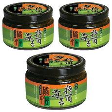 橘平屋 海苔醬 昆布口味, 145g, 3罐