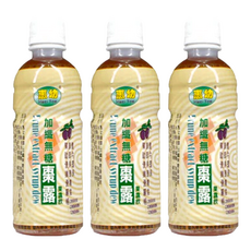 Hwei Yow 惠幼 棗露 加纖無糖 果露飲 330ml, 3瓶