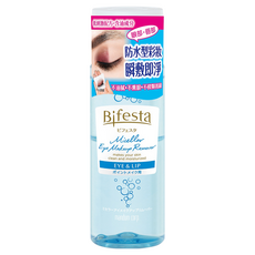 Bifesta 碧菲絲特 溫和即淨眼唇卸妝液, 防水眼唇適用，含維他命B和E，清爽保濕, 145ml, 5瓶