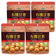 統一生機 有機甘栗, 150g, 4包