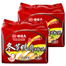 味丹 味味A 冬菜鴨肉湯粉絲 60g, 8包
